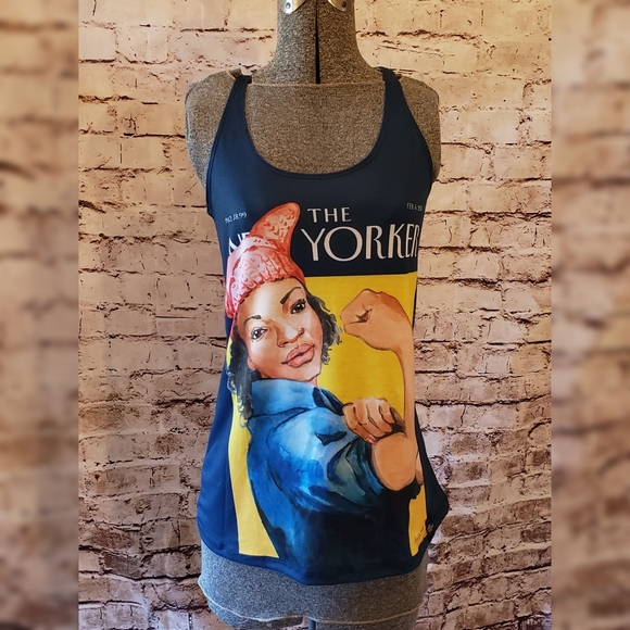 The Yorker "Rosie the Riveter" Tank Top - Picture 1 of 5